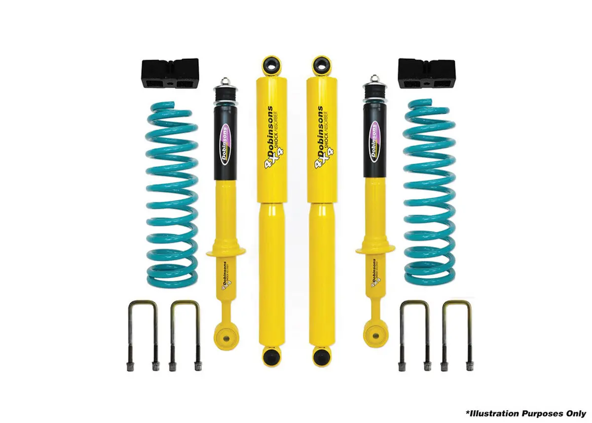 2005-2015 2Nd Gen Tacoma Dobinsons 1.75-3" Lift Kit W/ Quick Ride Rear 1
