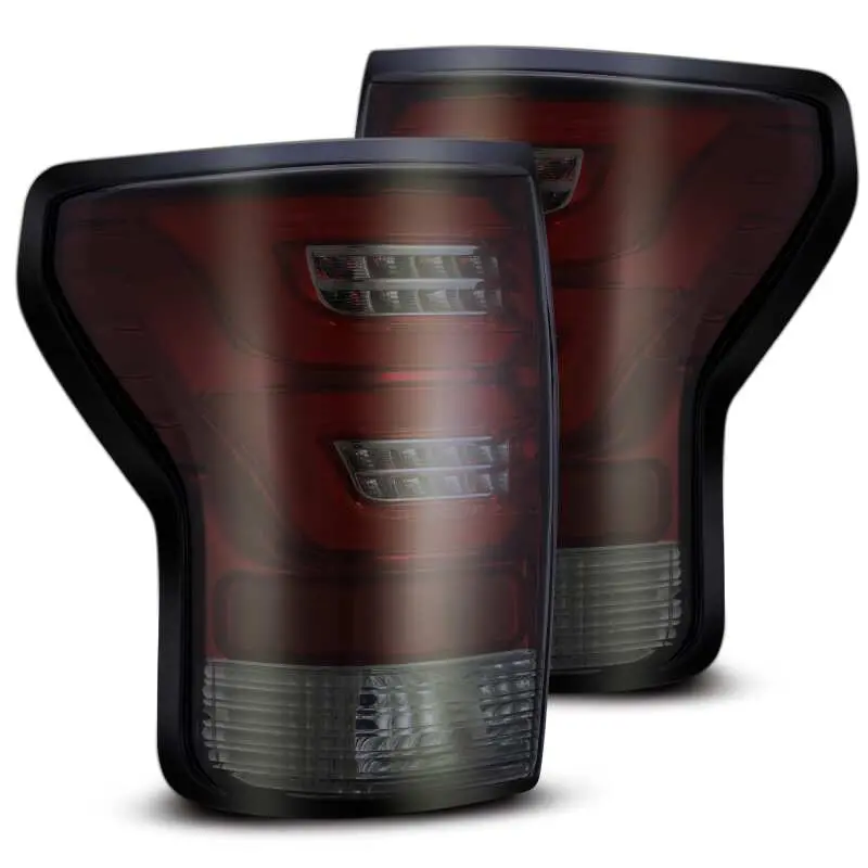 2007-2013 Tundra Alpharex Pro Series Led Tail Lights Red Smoke 1