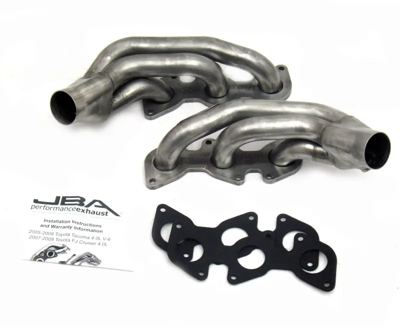 Jba 03-09 Toyota 4.0L V6 W/O A.I.R. 1-1/2In Primary Raw 409Ss Cat4ward Header 1