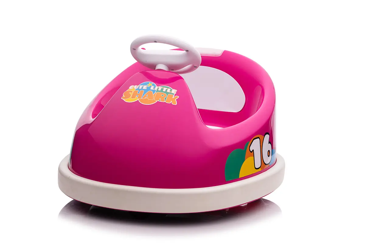 Bumper Car 6V Kids Electric Ride On Toy Car - Pink 1