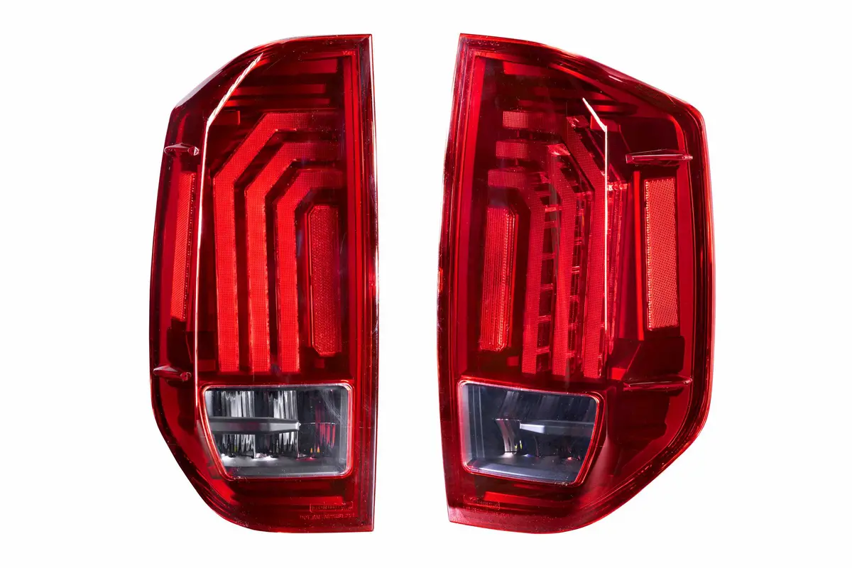 2014-2021 Tundra Xb Led Tail Lights - Red Lens (Set) 1