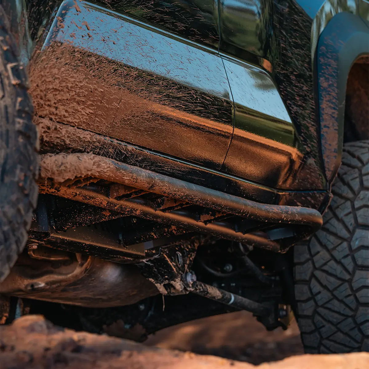 Cali Raised Led Step Edition Rock Sliders For 2024+ Lexus Gx 550 3