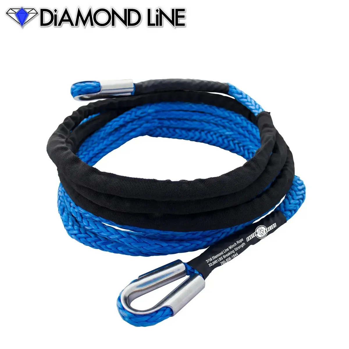 7/16" Extension - Diamond Line Winch Rope 1