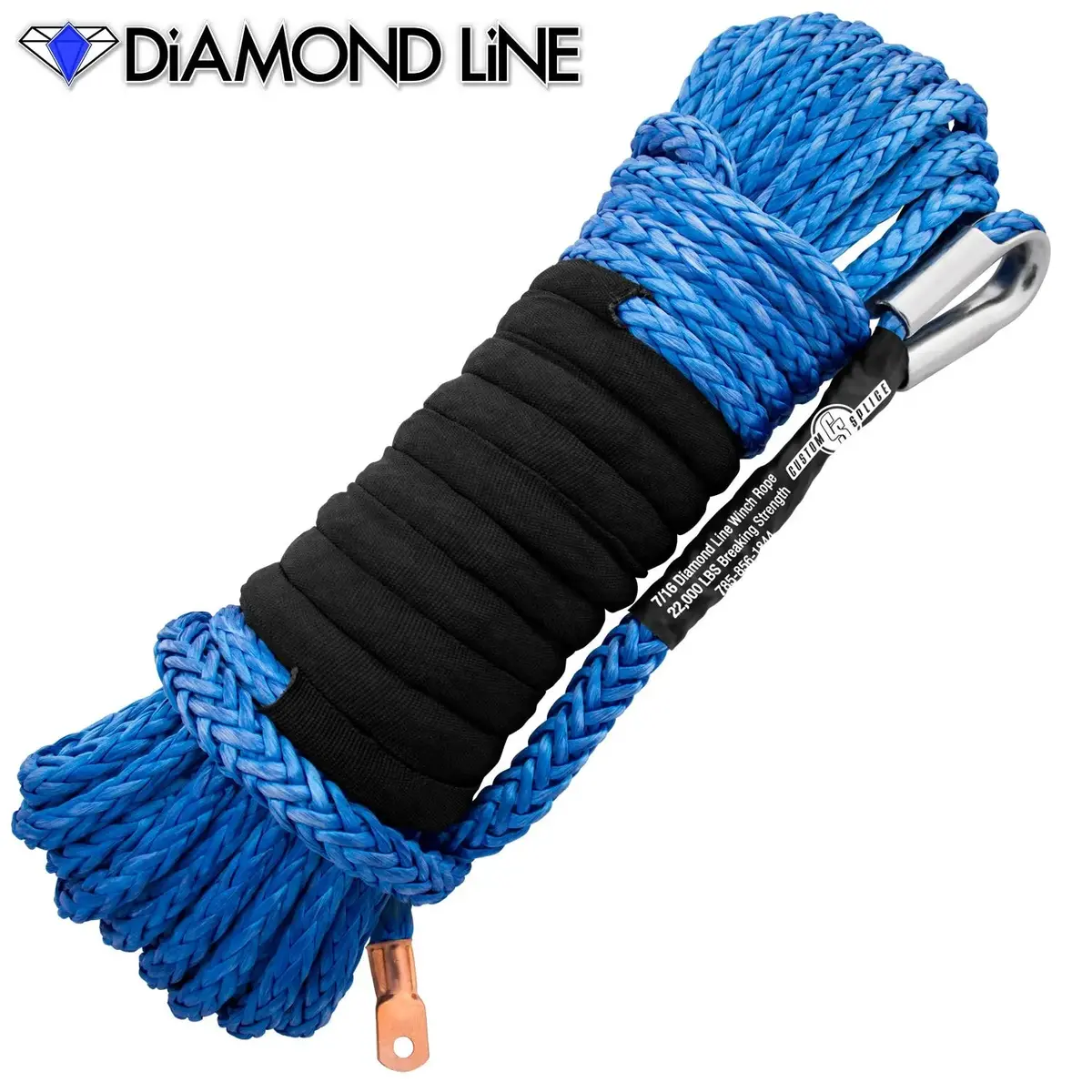 7/16" Main Line Winch Rope - Diamond Line 1