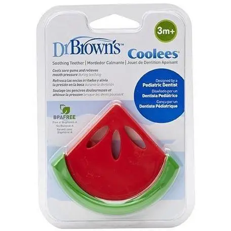 Dr Brown's Soothing Teether "Coolees" (Watermelon) 1