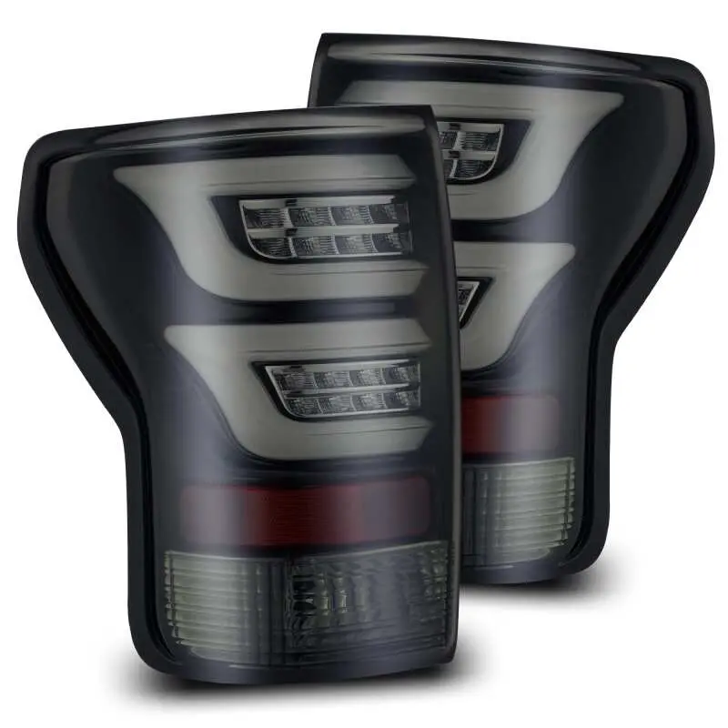 2007-2013 Tundra Alpharex Pro Series Led Tail Lights Jet Black 1