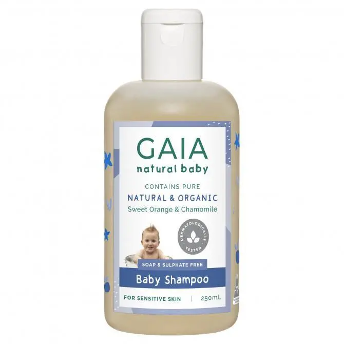 Gaia Natural Baby Shampoo 250Ml 1
