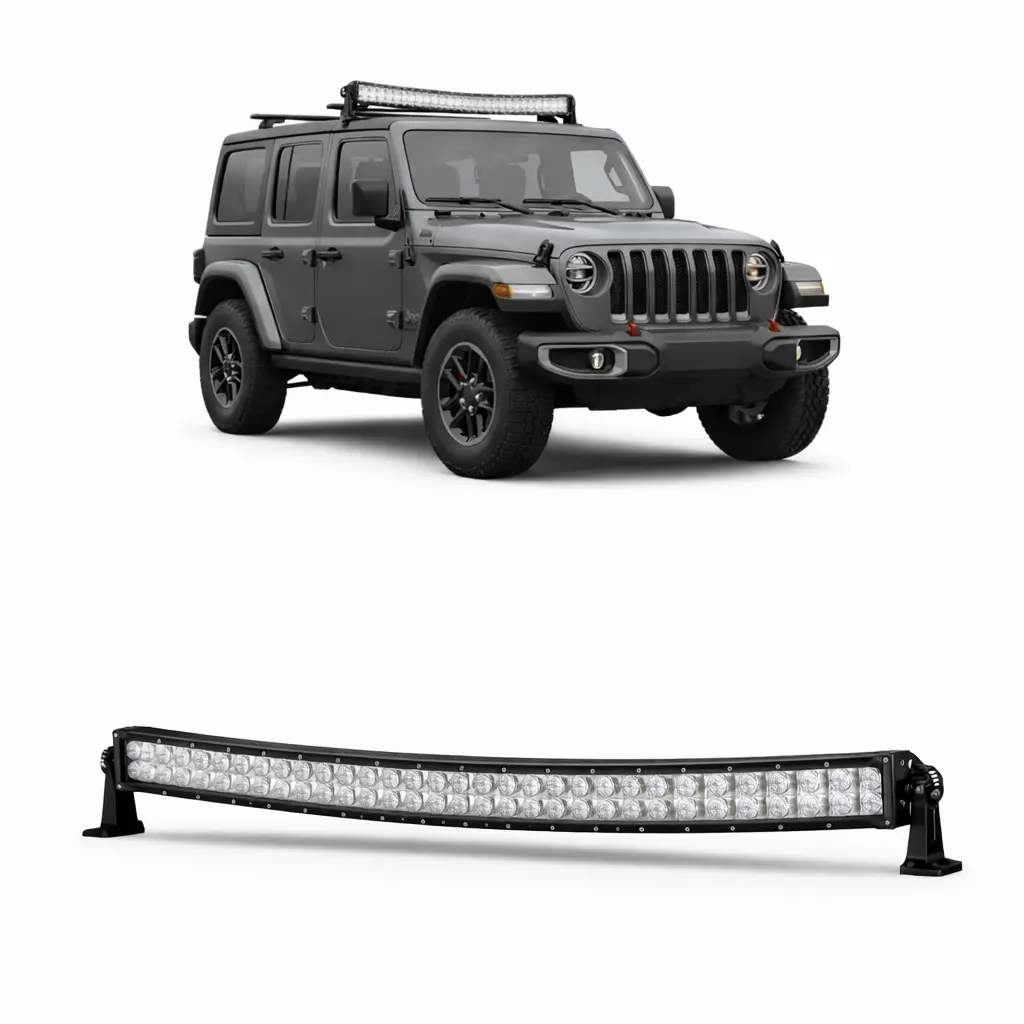 50 Inch Curved Led Light Bar | Pro Performance Offroad Light | Uae 1