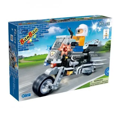 Banbao Police - Police Motorbike 8351 1