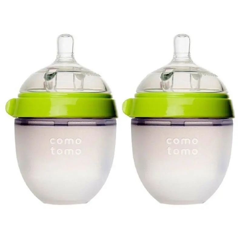 Comotomo Natural Feel Baby Bottle Twin Pack 150Ml 1