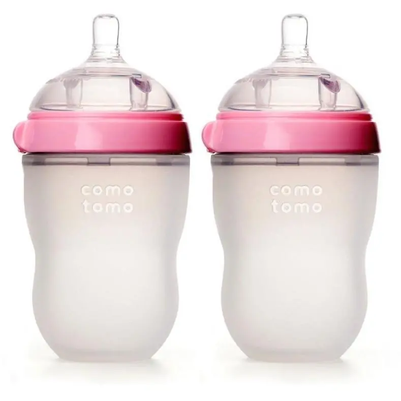 Comotomo Natural Feel Baby Bottle Twin Pack 250Ml 2
