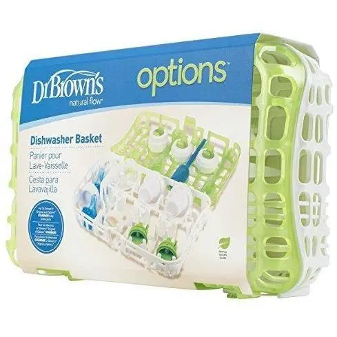 Dr. Brown's Options Dishwasher Basket Fornarrow Neck Baby Bottle Parts 1