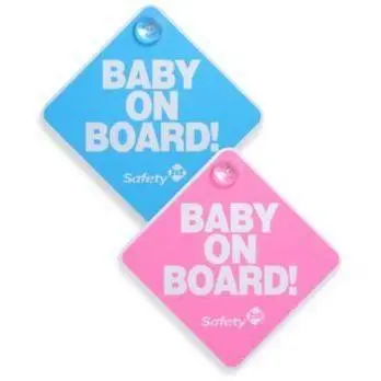 Safety 1St Baby On Board Sign 1