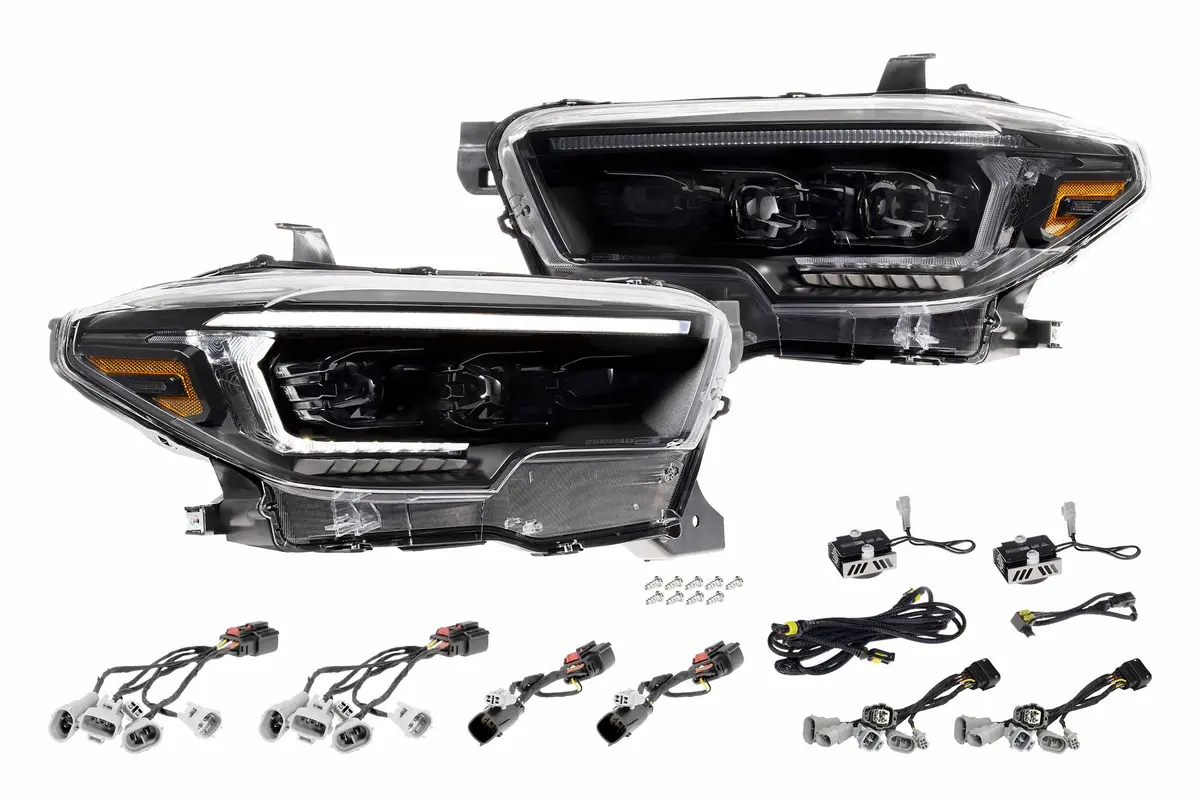 2016-2023 Tacoma Xb Evo Hybrid Headlights (Set) 1