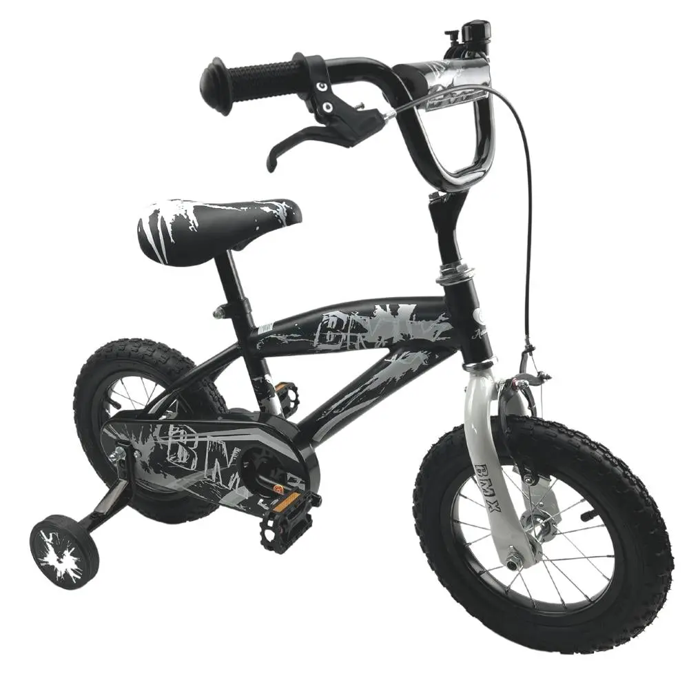 Aussie Baby Supermax Bmx 12 Inch Kids Bike - Black 1