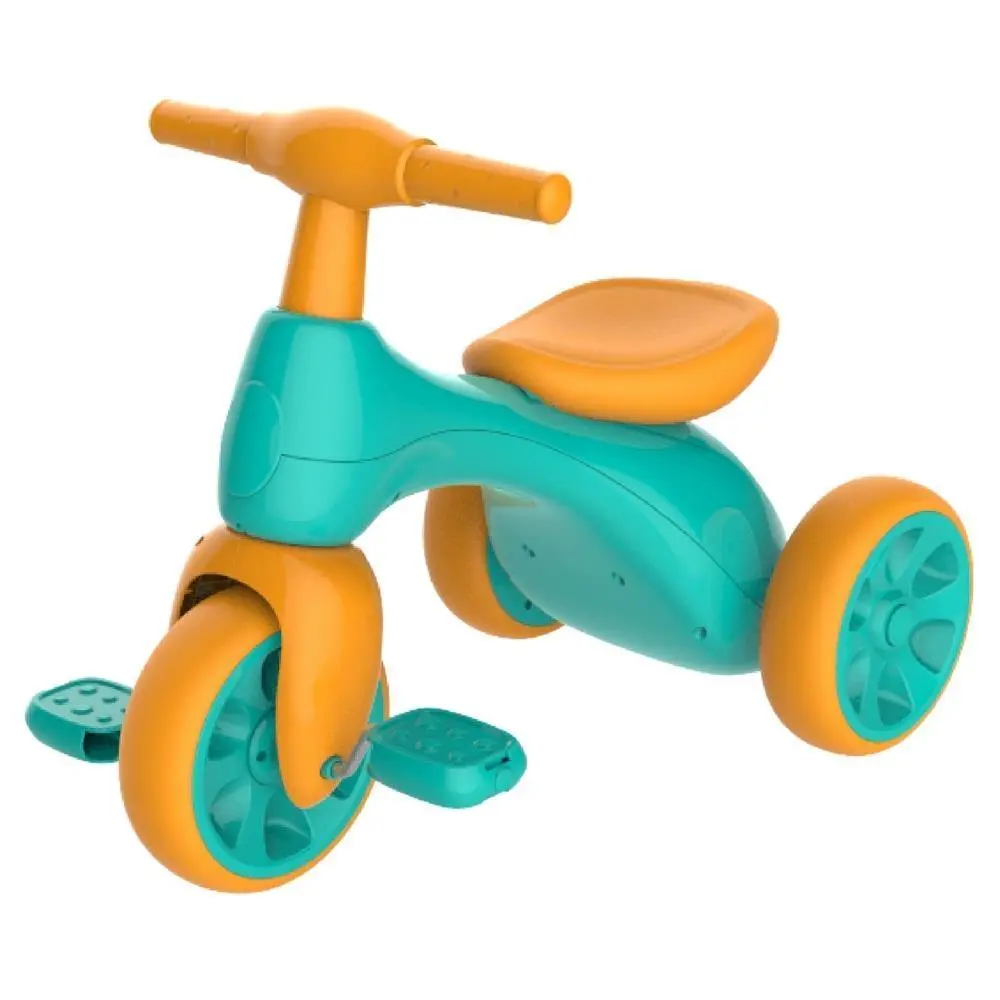 Aussie Baby Push Kick 3 Wheel Trike - Green 1