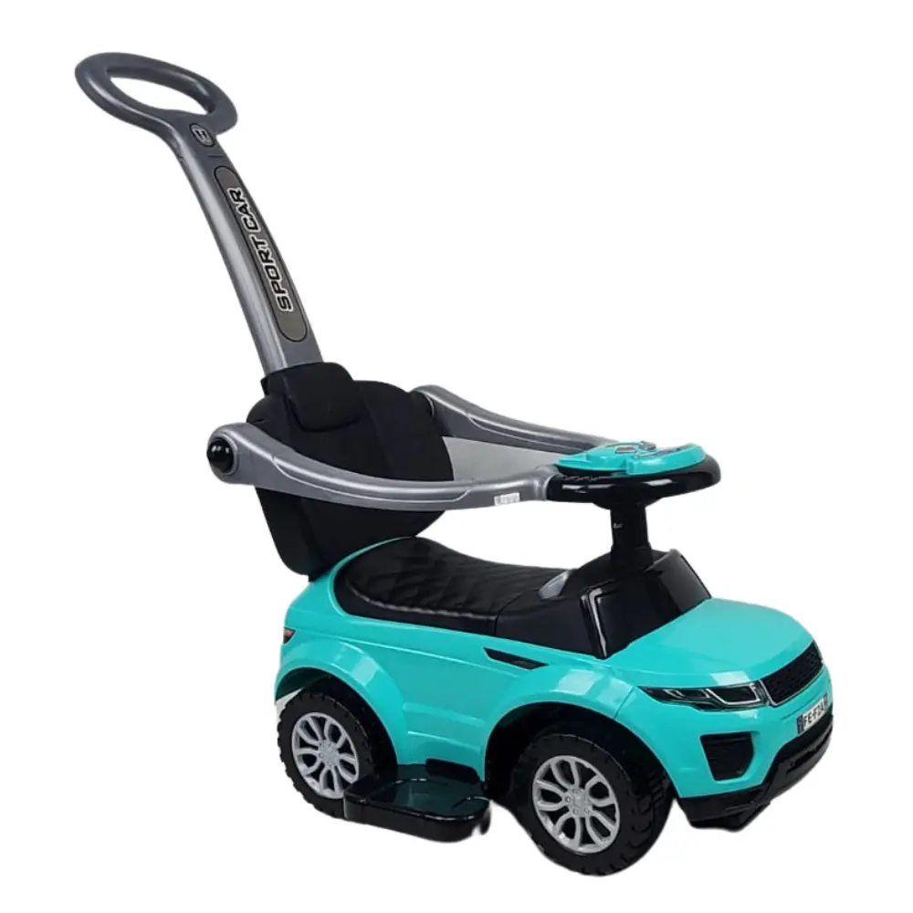 Range Rover-Inspired Kids Ride On Car With Music - Aqua 1