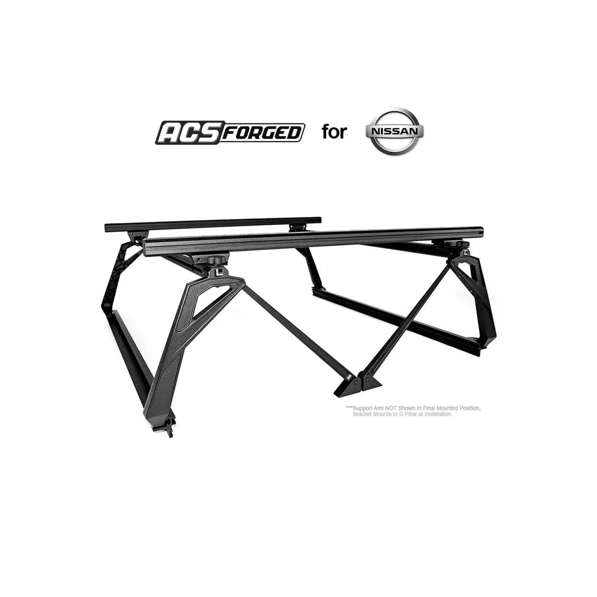 Leitner Active Cargo System Forged Bed Rack For Nissan 1