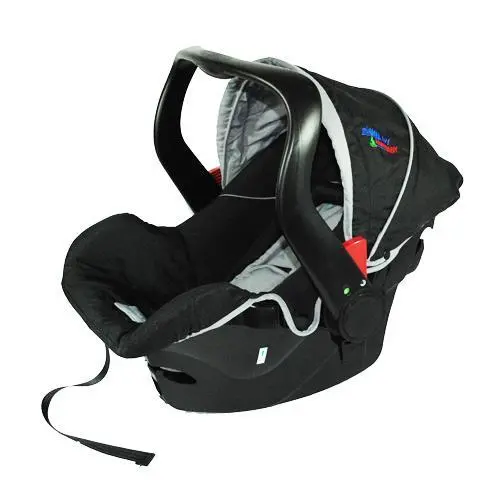 Aussie Baby Deluxe Carry Cot Rocker - Black 1