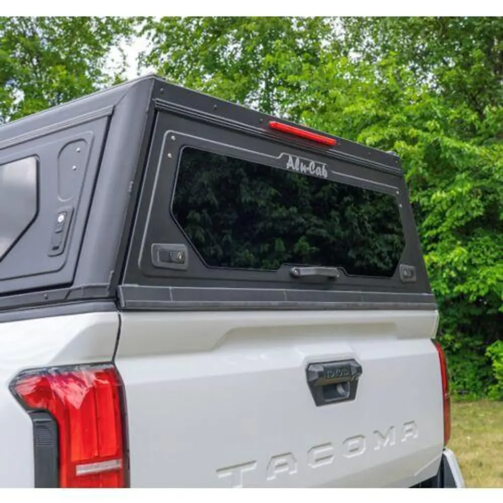 Alu-Cab Contour Canopy For Toyota Tacoma 5' 2024-Current W/Side Windows 2