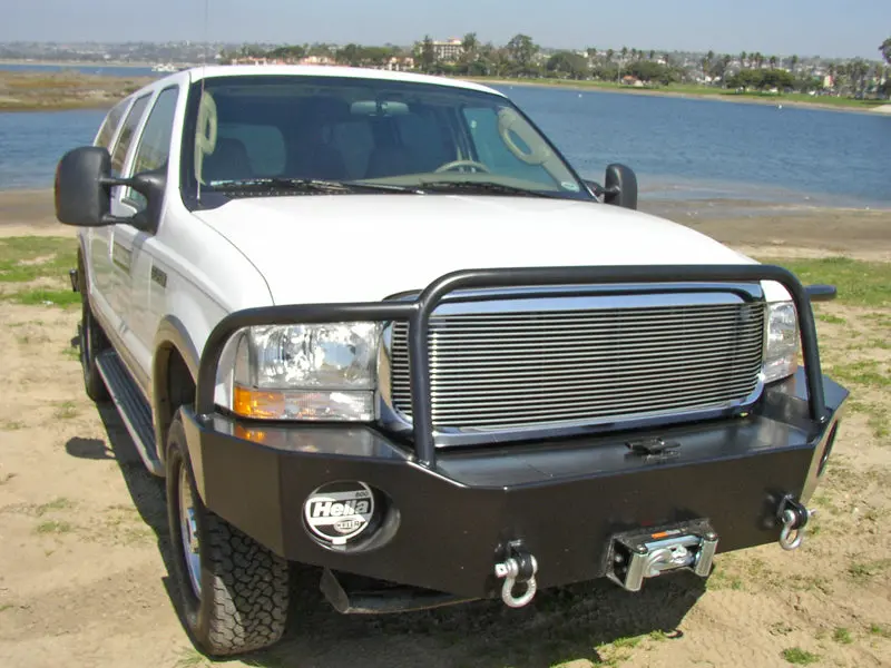 Aluminess Front Winch Bumper Ford Excursion 1999-2005 1