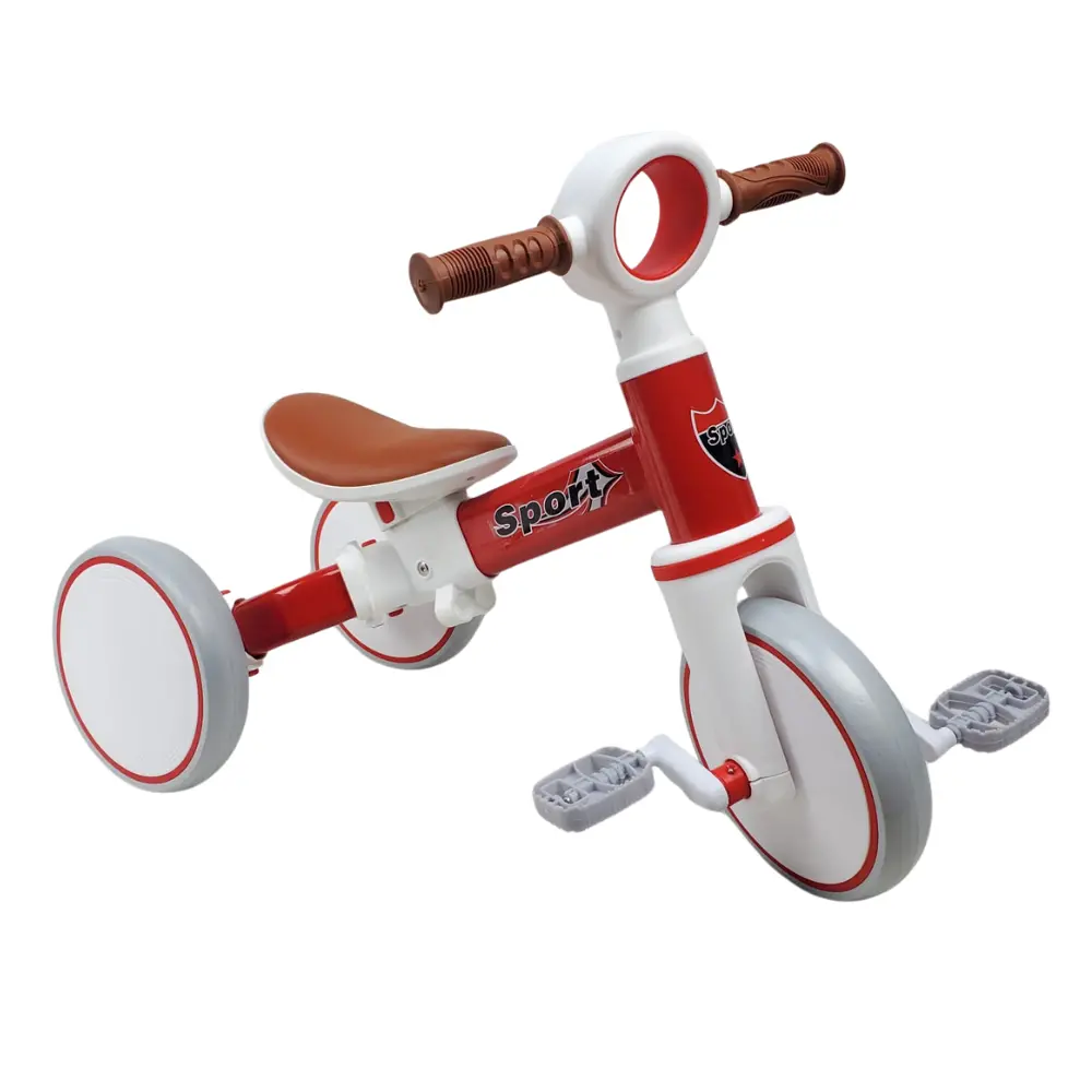 Aussie Baby 2-In-1 Balance Bike & Trike - Red 1