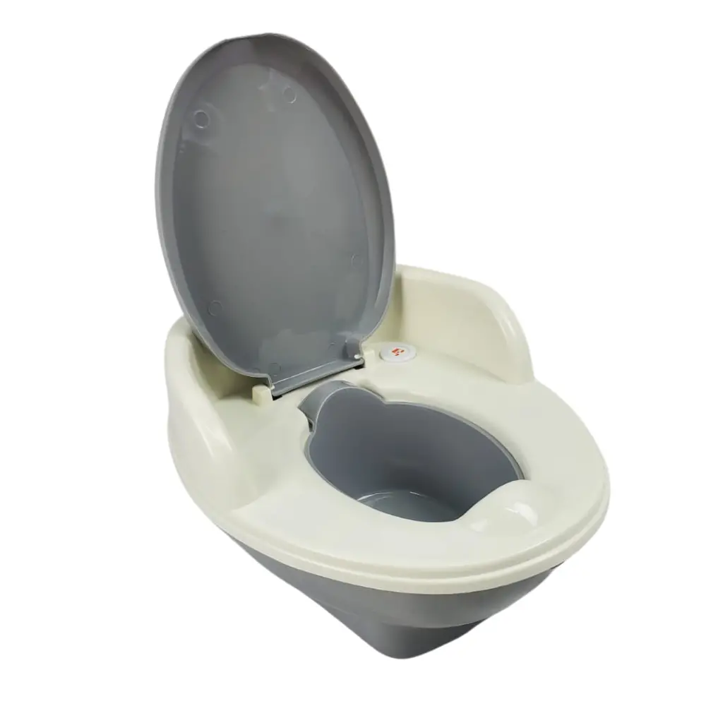 Aussie Baby 2-In-1 Music Potty & Step Stool - Grey 1