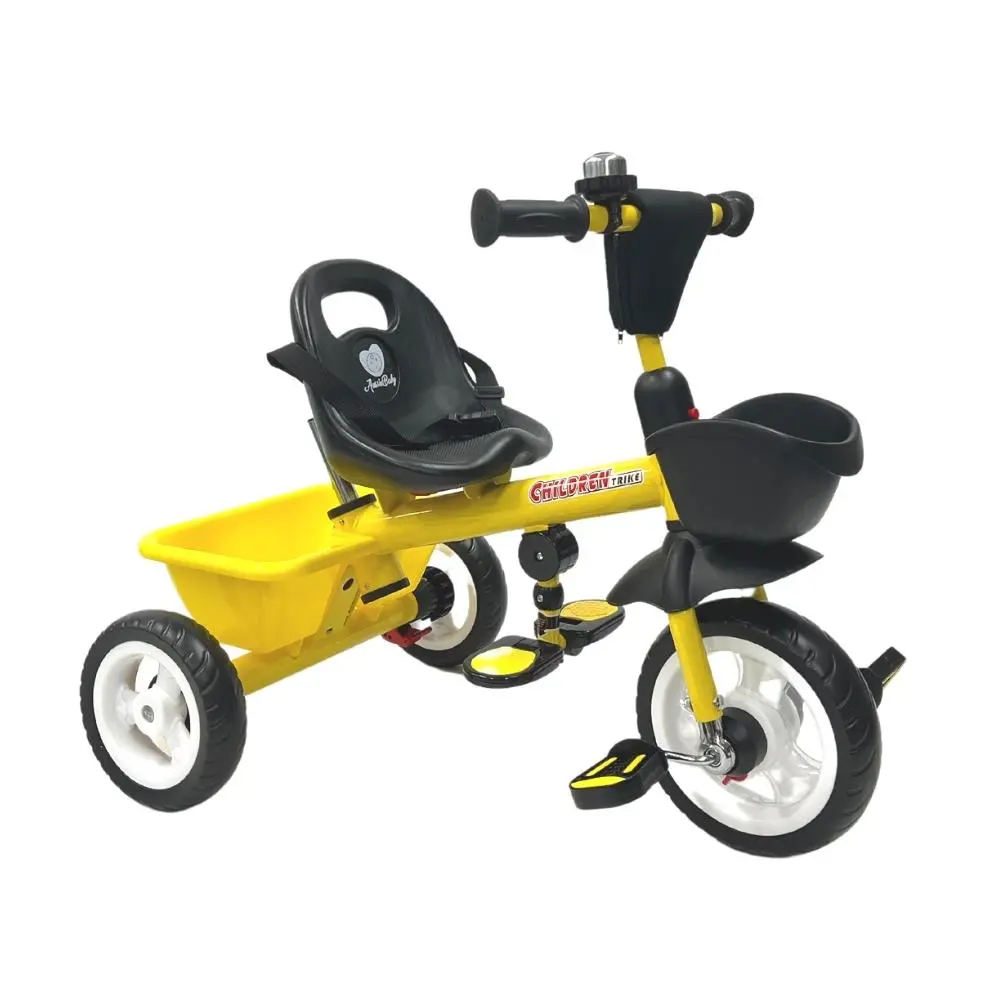 Aussie Baby Kids Triangular Trike - Yellow 1