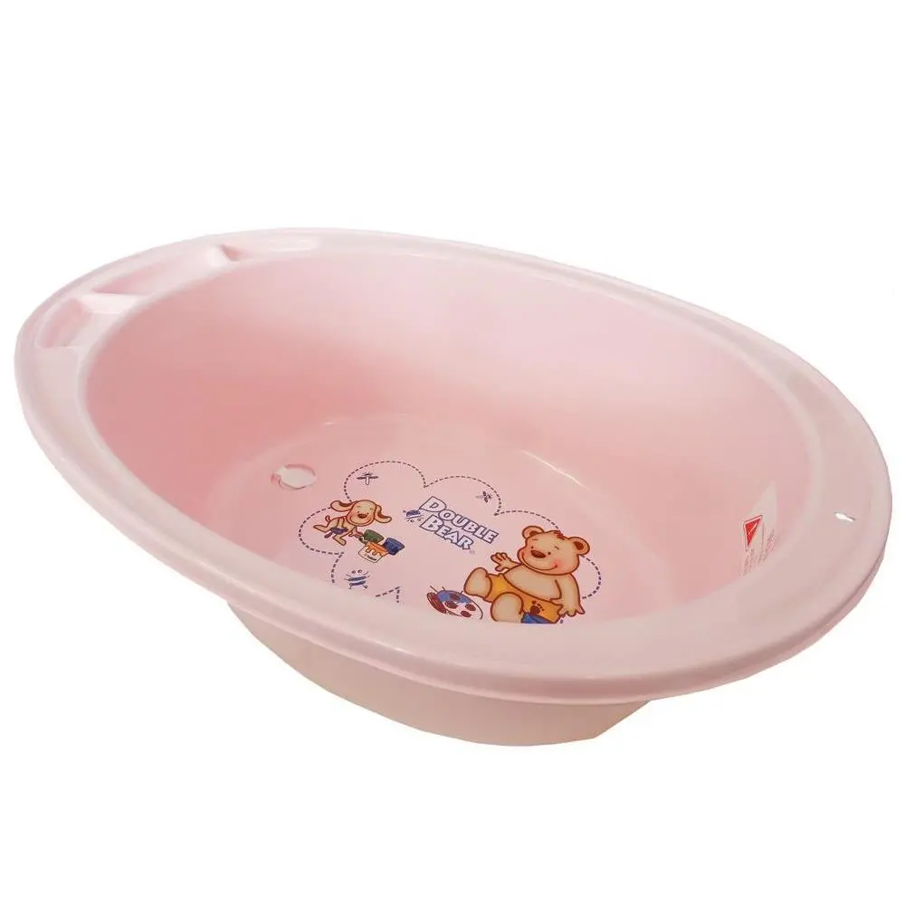 Large Double Bear Bath Tub - Pink 1