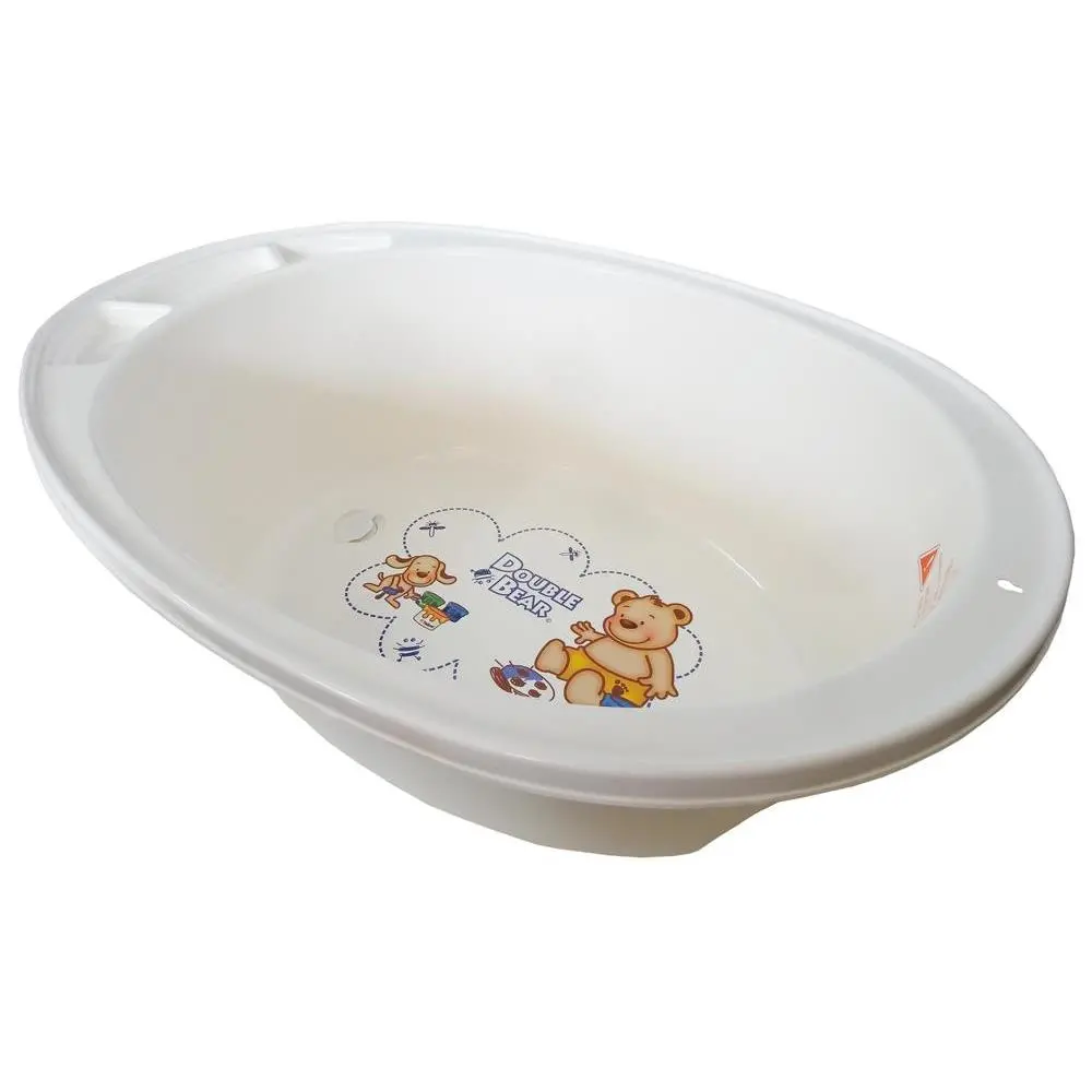 Large Double Bear Bath Tub - Cream 1