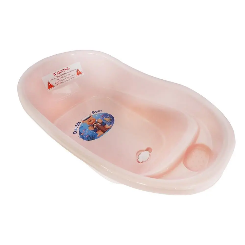 Small Double Bear Bath Tub - Pink 1