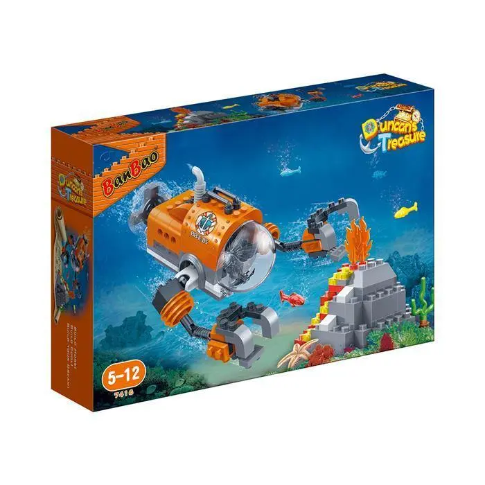 Banbao Duncan's Treasure - Duncan's Submarine Explorer 7416 1