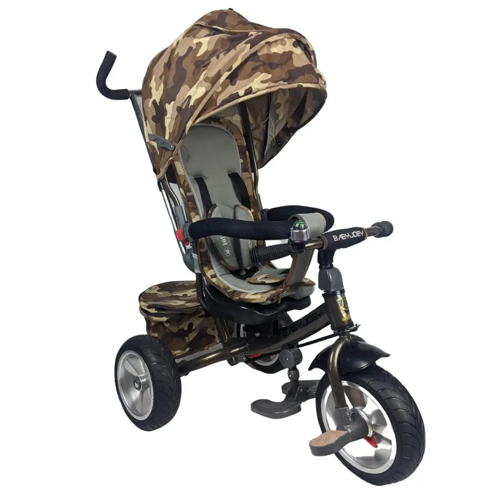 Aussie Baby Supreme Kids Convertible Stroller Trike - Camouflage 1