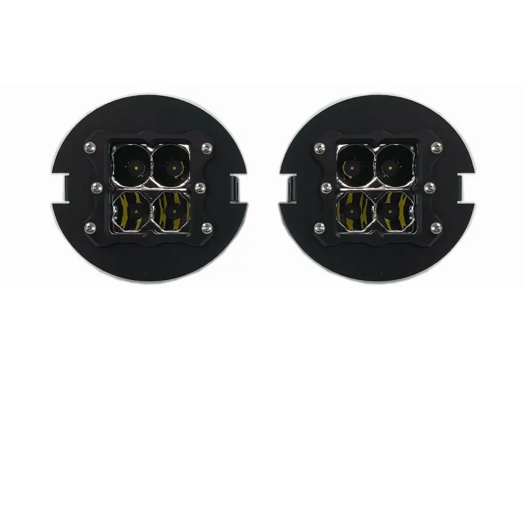 2005-2011 Tacoma Led Fog Light Kit - Clear Lens 1