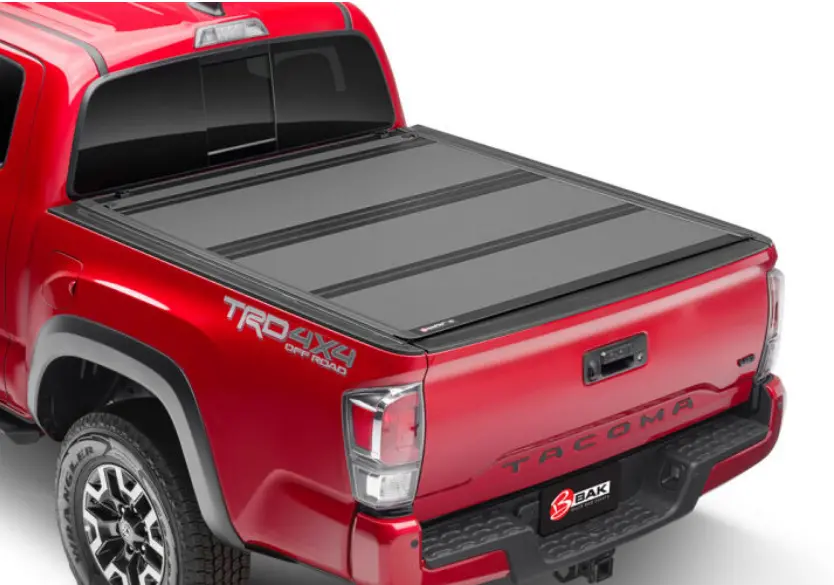 Bak Industries Bakflip Mx4 Truck Bed Cover W/ Deck Rail System For Toyota 1