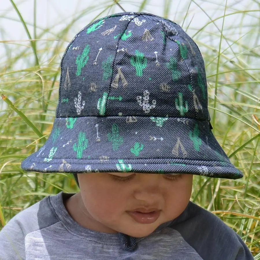 Bedhead Boys Baby Bucket Hat 'Wild West' Print 1