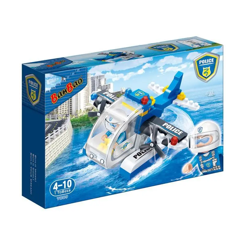 Banbao Police - Police Water Plane 7009 1