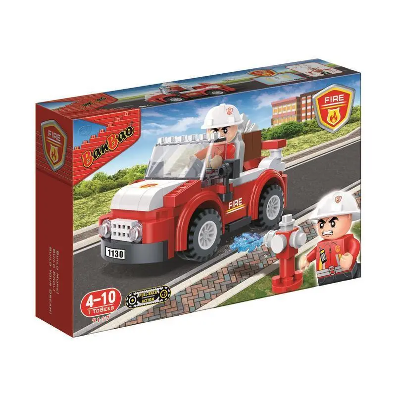 Banbao Fire And Rescue - Fire Captain Car 7117 1