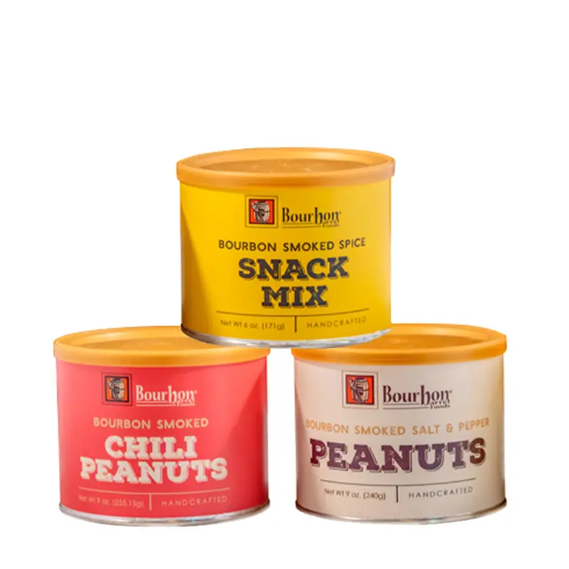 Bourbon Smoked Snack Trio 1