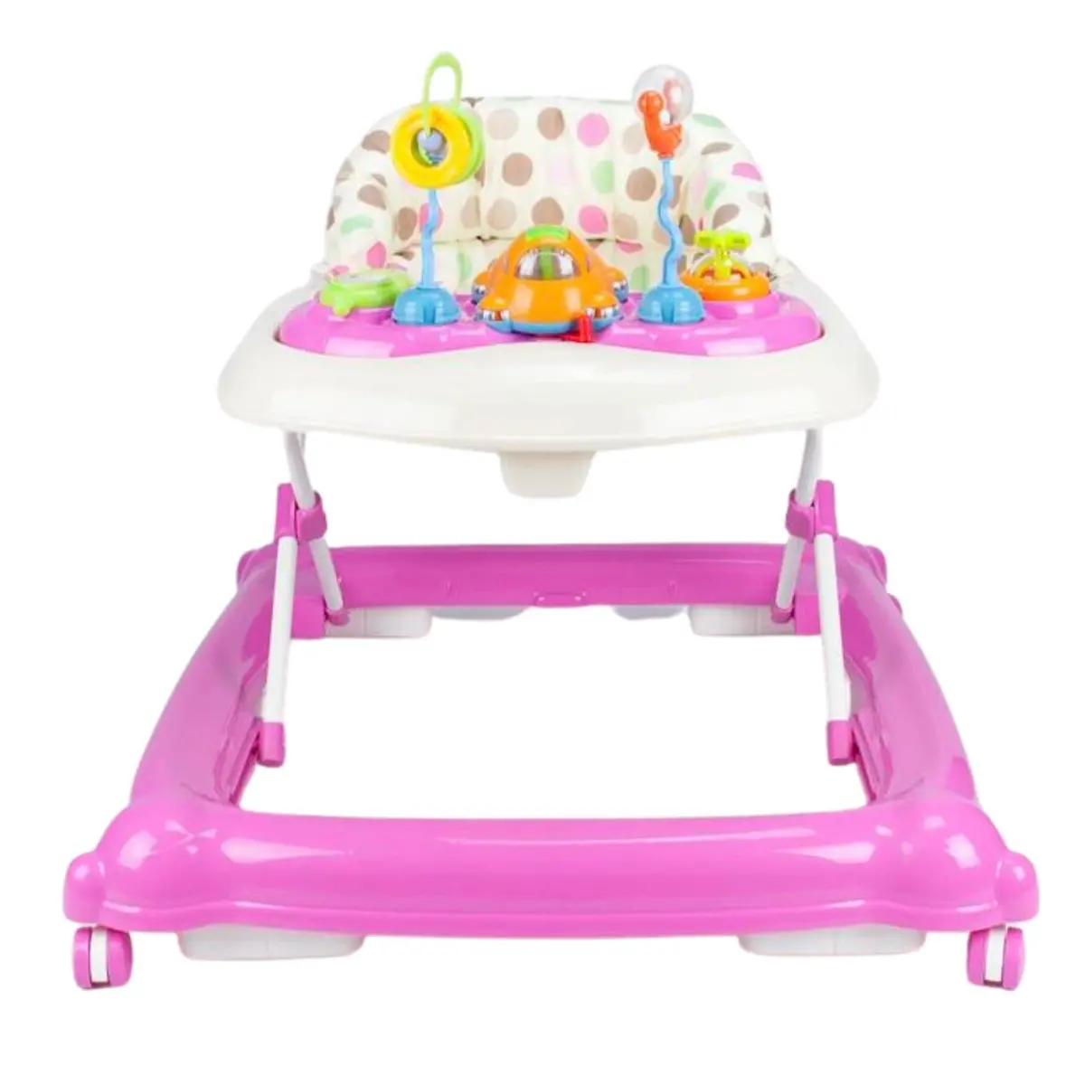 Aussie Baby Bright Stars Baby Walker Play Activity Centre - Pink 1