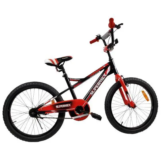 Supermax Boys 20 Inch Bmx Push Kids Bike - Red 1