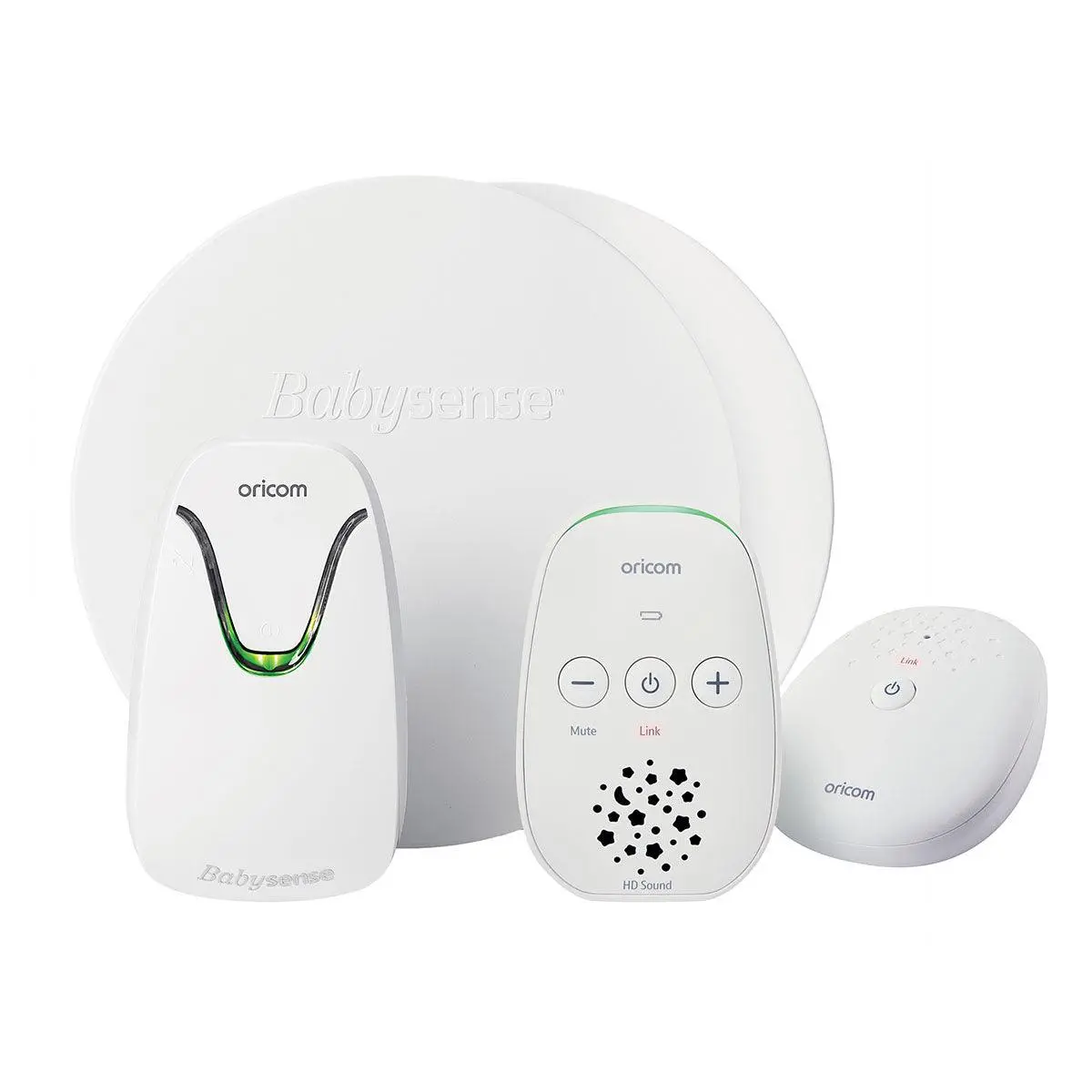 Oricom Babysense7 + Secure330 Baby Monitor Value Pack 1