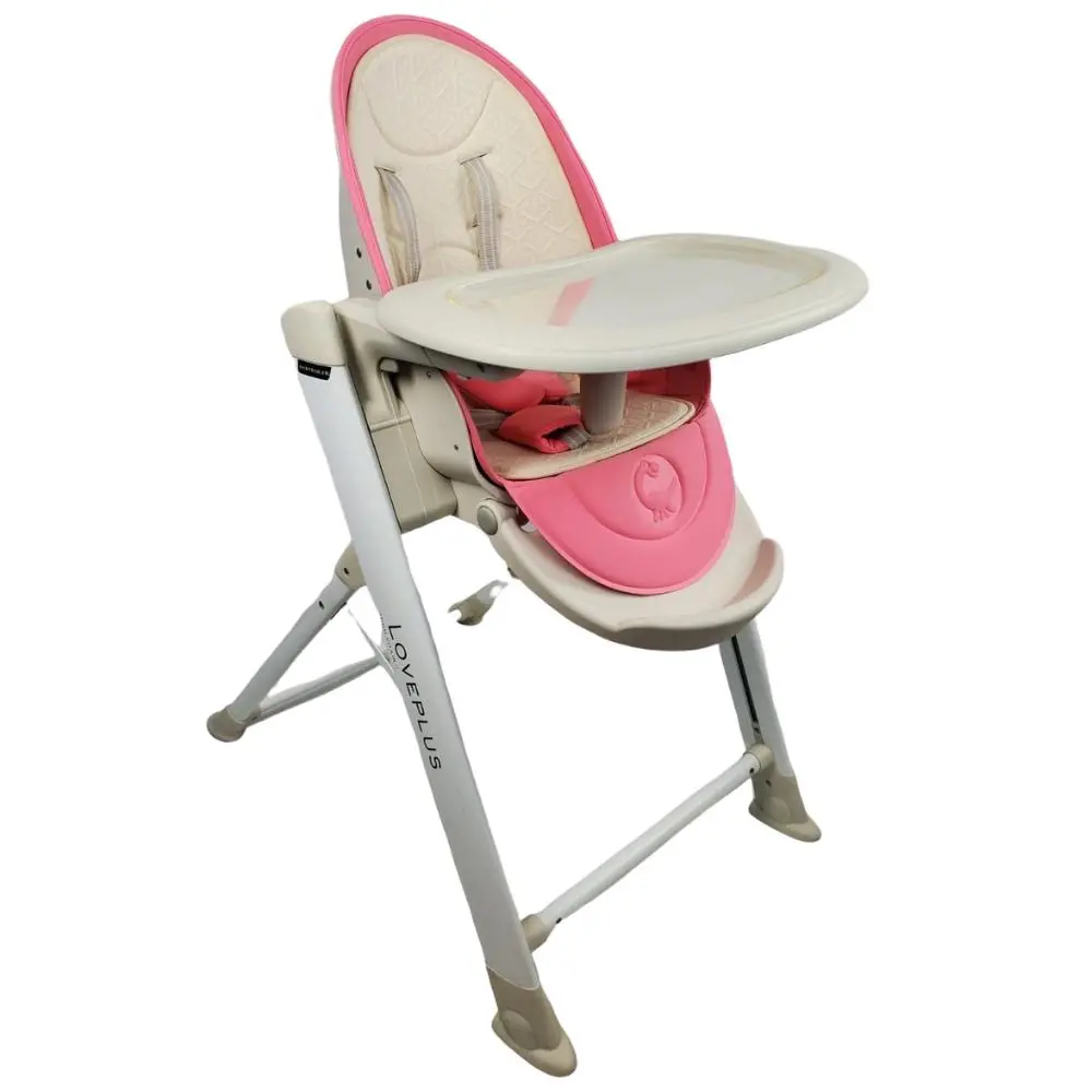 Aussie Baby Love Plus High Chair - Pink 1