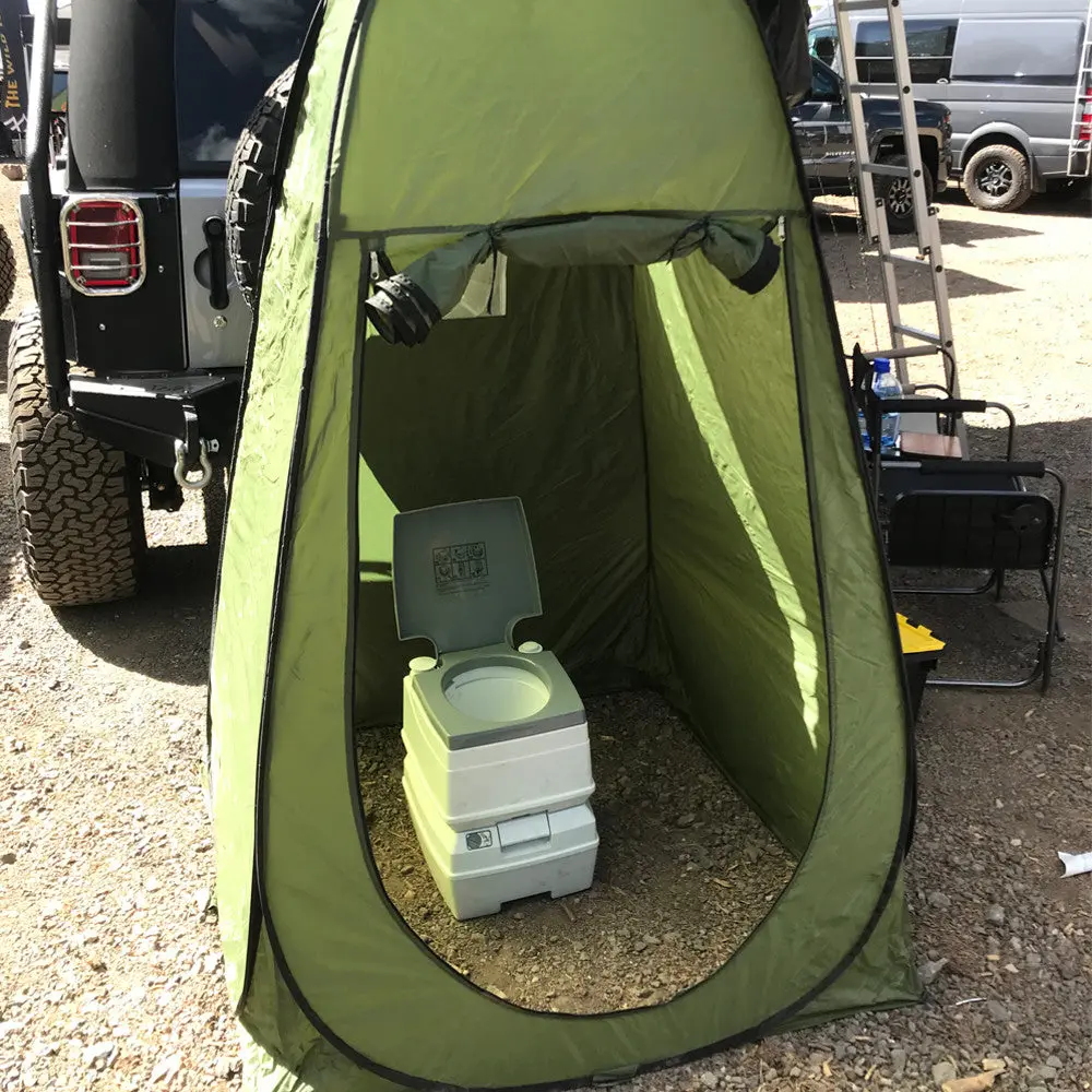 Portable Changing Room & 5 Gallon Portable Toilet 3