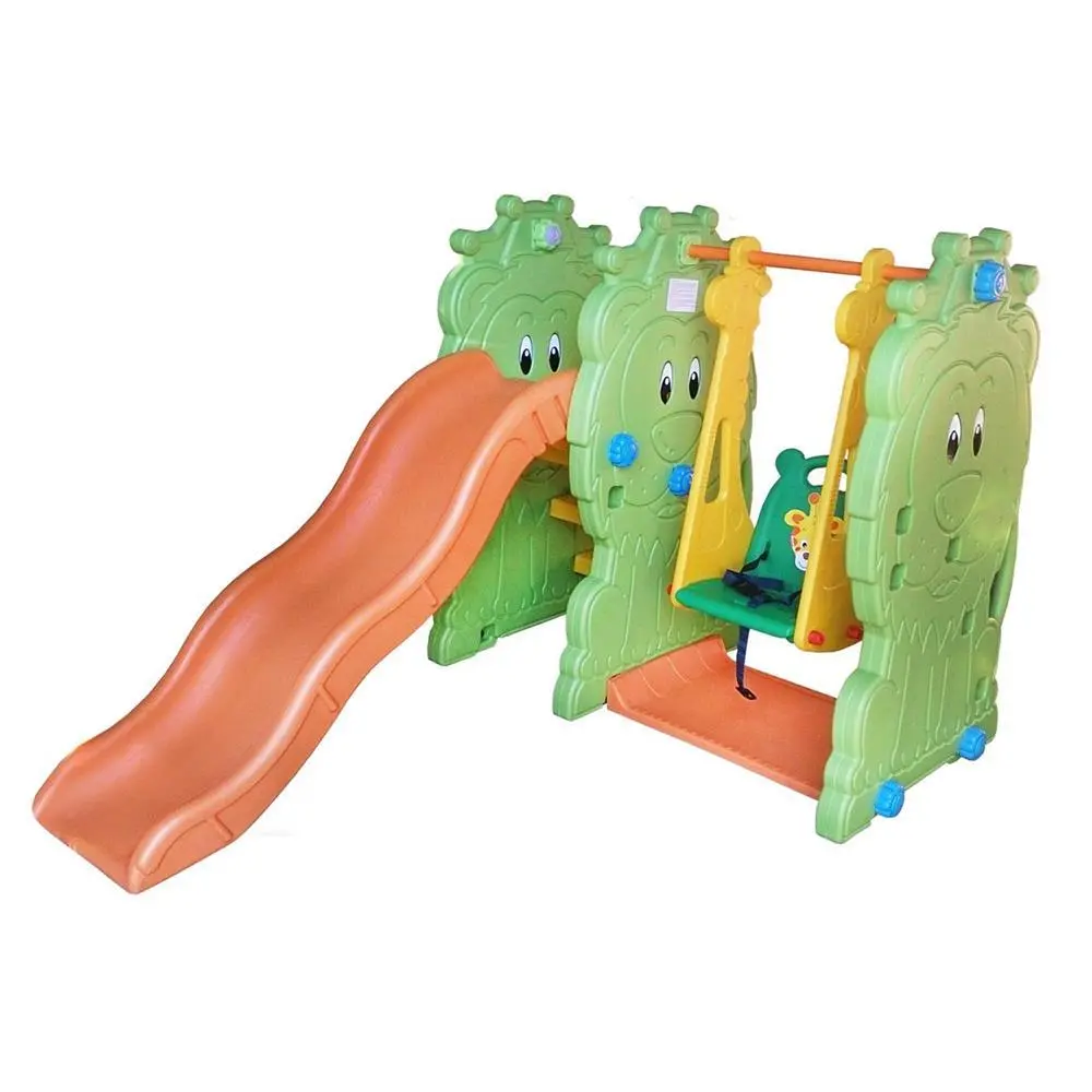 Wavy Lion Slide And Giraffe Swing 1