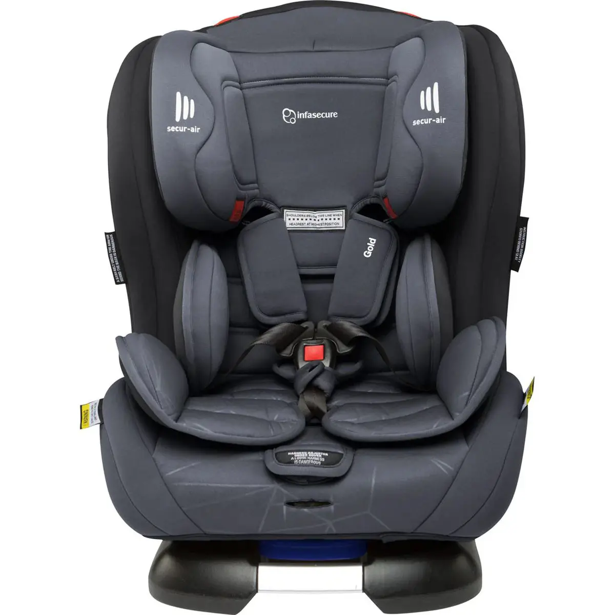 Infasecure Gold Slate Convertible Car Seat (0-8 Years) 1