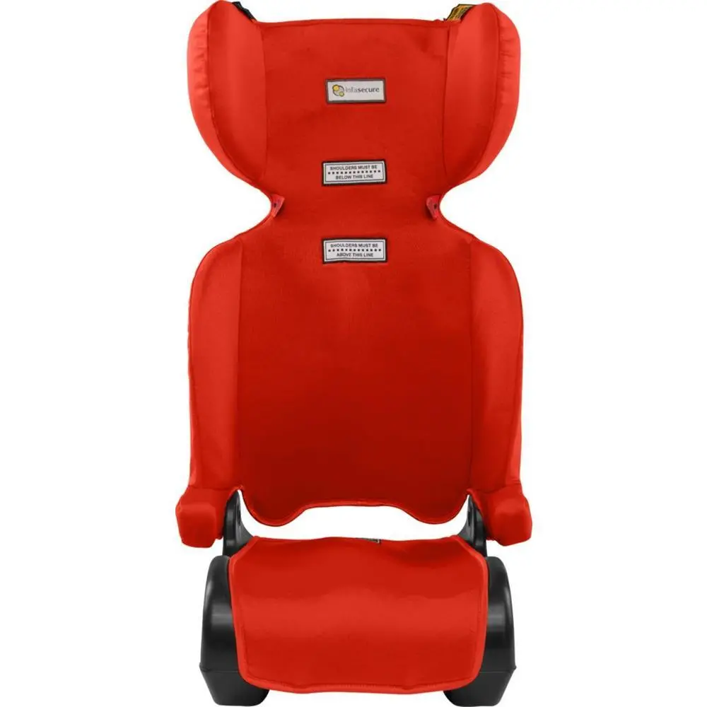 Infa Secure Versatile Folding Booster Seat - Red 1
