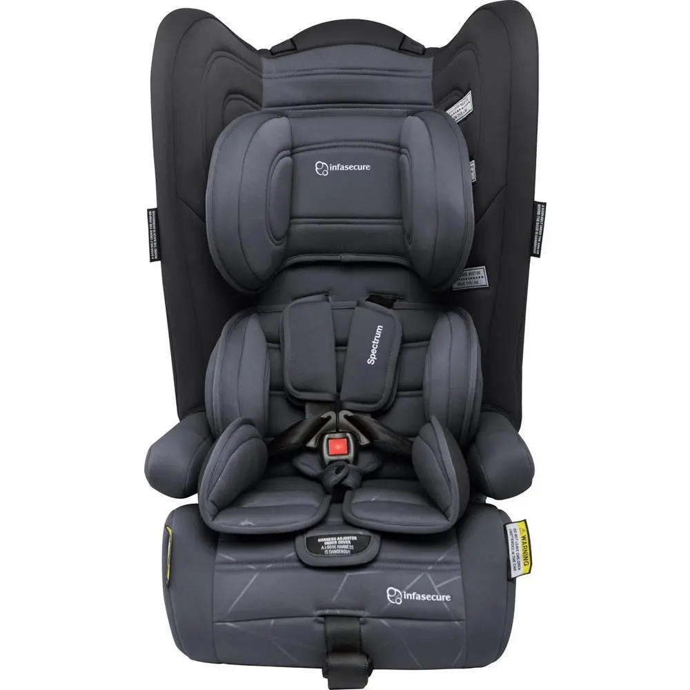 Infa Secure Spectrum Quantum Convertible Booster Seat - Charcoal 1