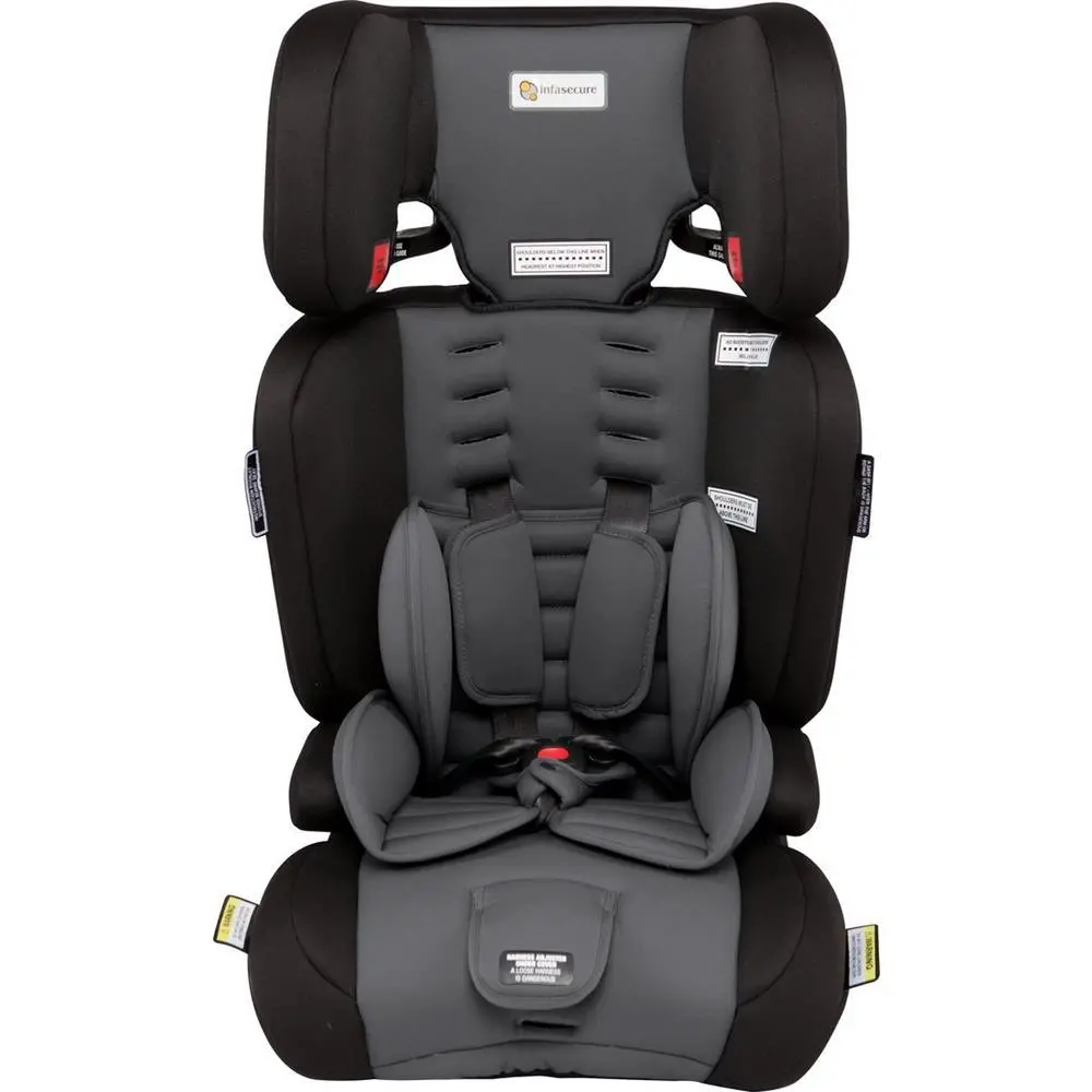 Infa Secure Visage Astra Convertible Booster Seat - Grey 1
