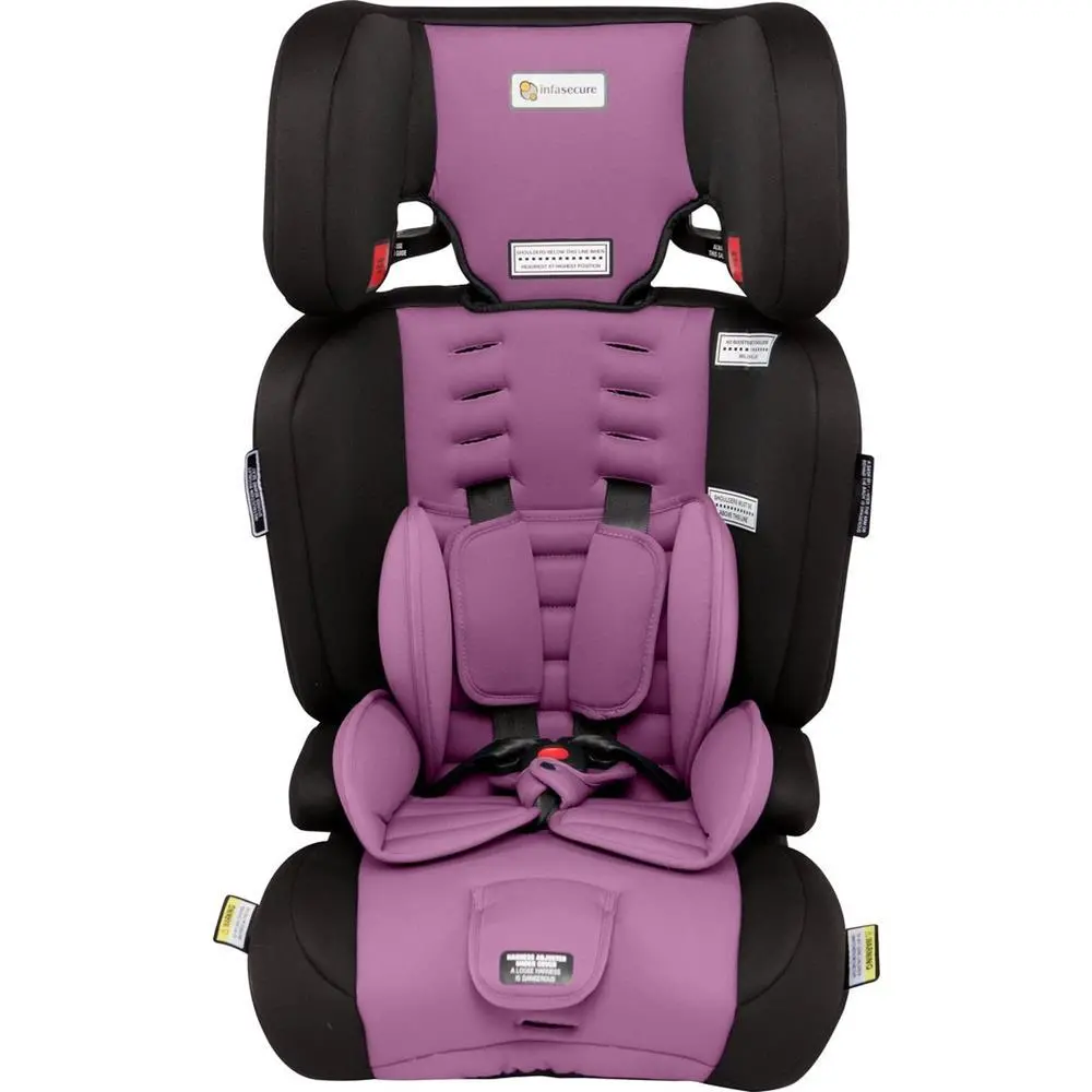 Infa Secure Visage Astra Convertible Booster Seat - Purple 1